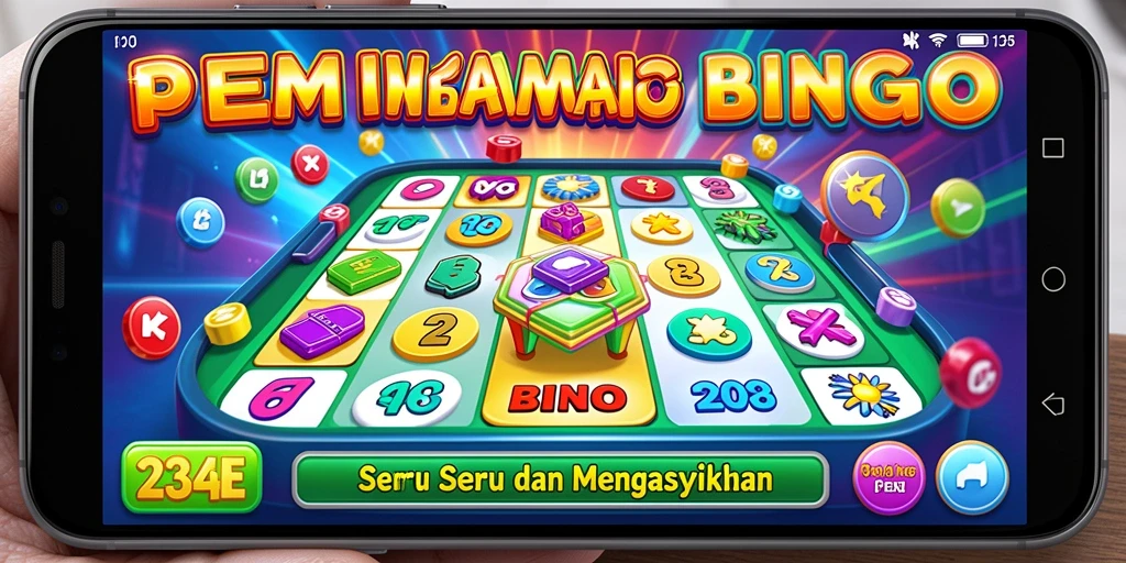 Screenshot gameplay 234E yang menggambarkan keseruan Bingo.