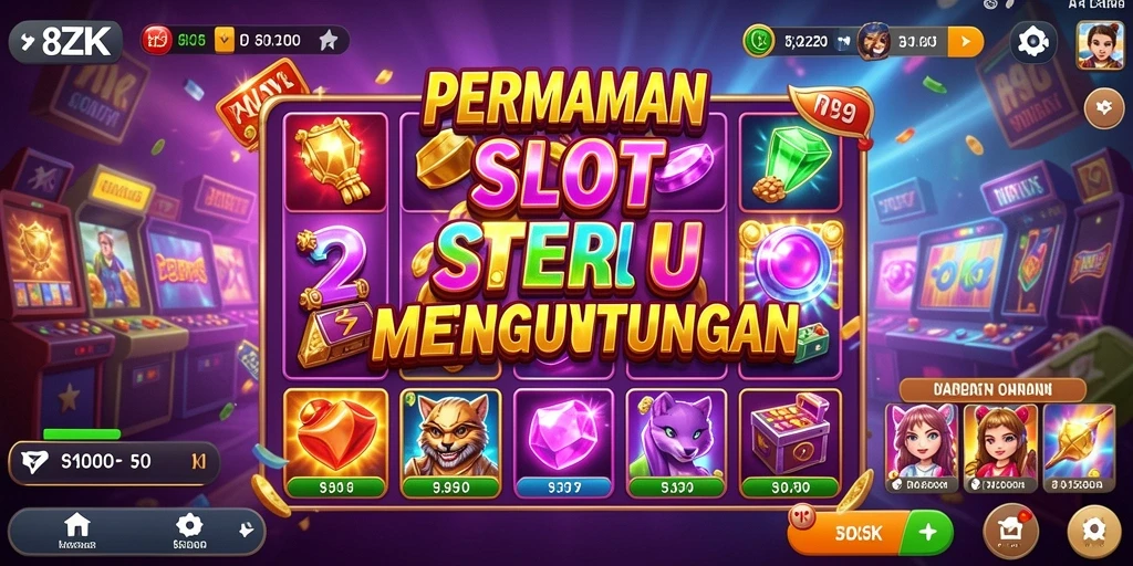 Tampilan gameplay yang menarik dalam permainan Slot 8ZK.