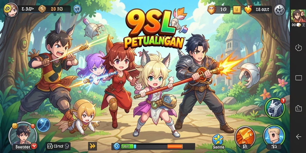 Gameplay Anime seru dengan karakter unik dan alur cerita menarik.