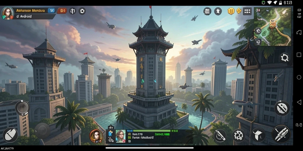 Gambaran gameplay AKURAT79 yang menegangkan dalam aksi Tower Defense.