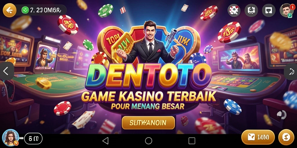 Tampilan menarik dari gameplay DENTOTO yang seru dan interaktif.