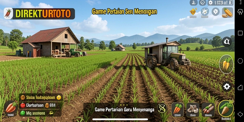 Tangkapan layar utama dari gameplay FARMING yang menarik di DIREKTURTOTO.
