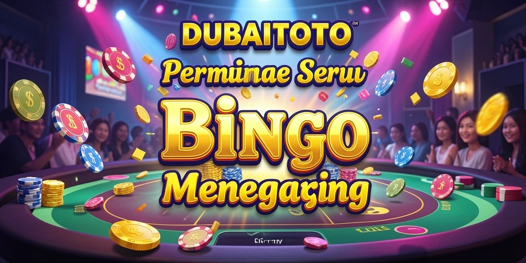 Tampilan gameplay seru di DUBAITOTO dengan berbagai pilihan Bingo.