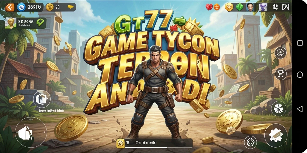 Tampilan gameplay GT777 yang menampilkan manajemen bisnis yang menarik.