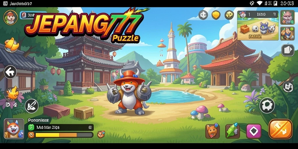 Tangkapan layar gameplay <strong>JEPANG77</strong> menampilkan tantangan puzzle yang seru dan menarik.
