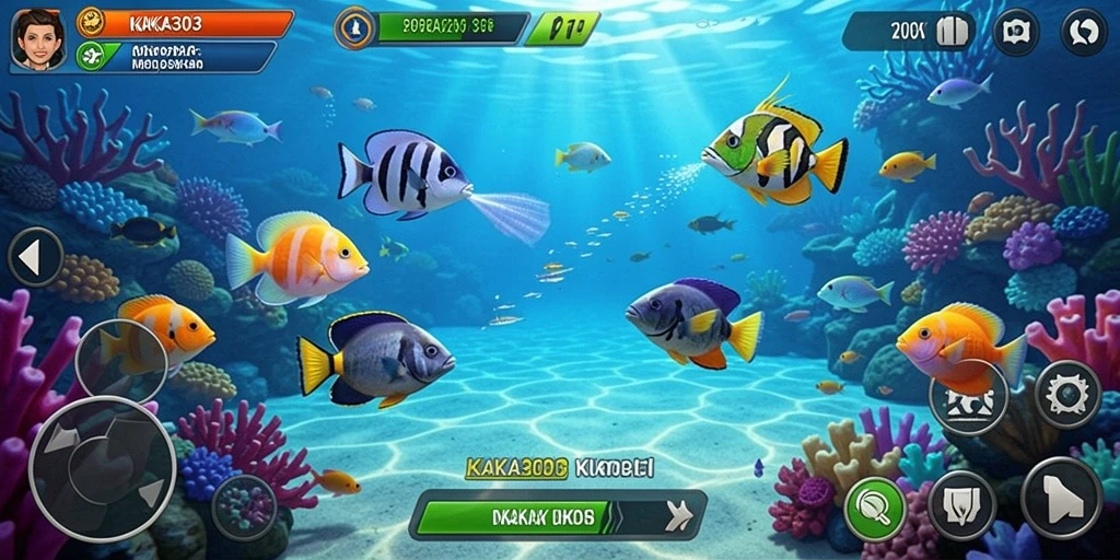 Screenshot gameplay KAKA303 Tembak Ikan yang seru.