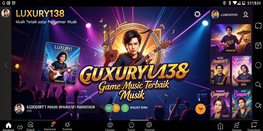 Tampilan gameplay seru LUXURY138 dengan grafis menawan.