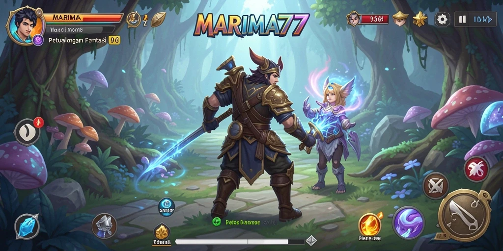 Snapshot dari aksi pertempuran yang intens di <strong>MARIMA77</strong>.