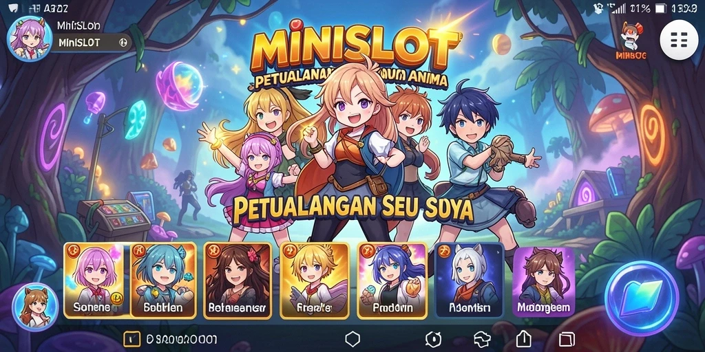 Screenshot gameplay menarik di dunia Anime MINISLOT.
