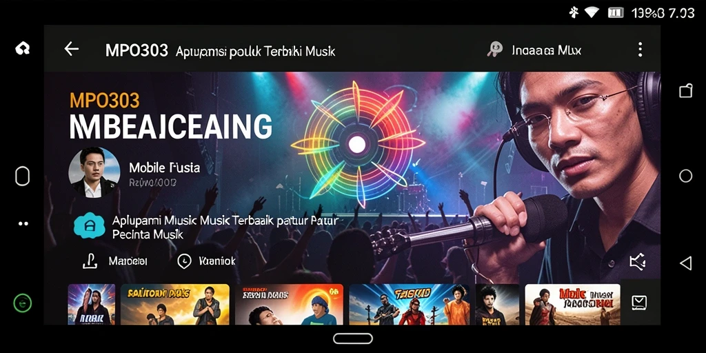 Tampilan gameplay yang seru dan interaktif dengan lagu-lagu favorit.
