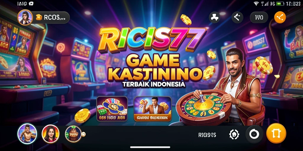 Tampilan gameplay RICIS77 yang seru dan menegangkan di Kasino.