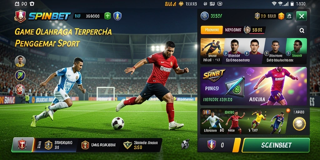 Tampilan gameplay SPINBET yang mendebarkan dan interaktif.